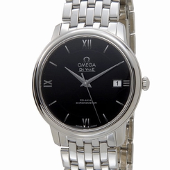 New OMEGA De Ville Prestige Co-Axial SS Men's Auto Watch 424.10.37.20.01.001,MR 7612586231384