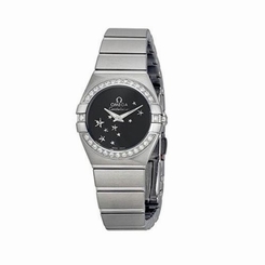 Omega Constellation Star 24mm Women's Watch 123.15.24.60.01.001