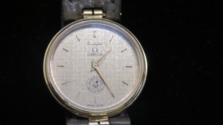 OMEGA~Solid ~18Kt Gold~Wristwatch~Gift from Emir of Qatar~All Swiss Made~Estate