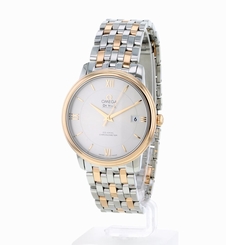 Omega De Ville Prestige Automatic Rose Gold & Steel Watch 424.20.37.20.02.002