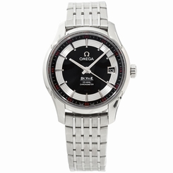 Omega De Ville Prestige Black Date Auto Steel Mens Watch 431.30.41.21.01.001