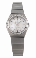 Omega 123.15.24.60.05.001 Constellation Women's Diamond Watch - New in Box