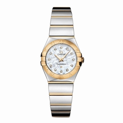 Fake AAA OMEGA WOMEN'S CONSTELLATION 24MM STEEL BRACELET QUARTZ WATCH 12320246055004 Watch