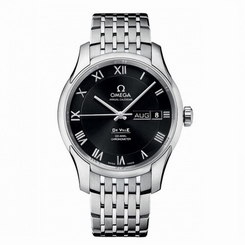 OMEGA MEN'S 41MM STEEL BRACELET & CASE AUTOMATIC ANALOG WATCH 43110412201001