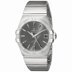 OMEGA WOMEN'S 38MM STEEL BRACELET & CASE AUTOMATIC WATCH 123.10.38.21.06.001