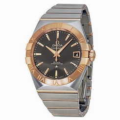 OMEGA MEN'S CONSTELLATION 38MM STEEL CASE AUTOMATIC WATCH 123.20.38.21.06.002