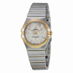 OMEGA WOMEN'S CONSTELLATION 27MM STEEL CASE QUARTZ WATCH 123.20.27.60.05.002