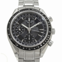 Pre-owned OMEGA 3220.5 Speedmaster Automatic SS Mens Wristwatch, PD