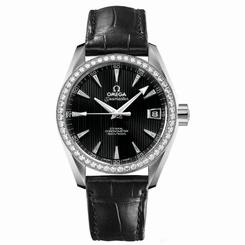 OMEGA WOMEN'S SEAMASTER 38.5MM STEEL CASE AUTOMATIC WATCH 231.18.39.21.51.001