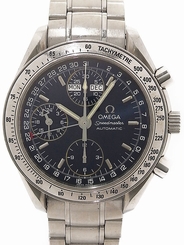 Used[C] Watch Men OMEGA Speedmaster Triple Calendar 3523.80 (3523-80) Z2M