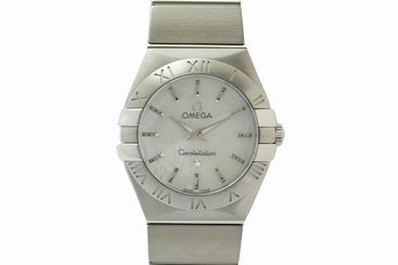 Pre-Owned/Never Used Omega Constellation SS Women's Watch 123.10.24.60.05.001,MR 7612586177248