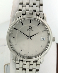 Omega De Ville with Date NEW Stainless Steel 35mm watch.
