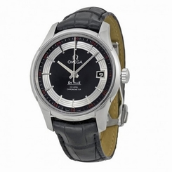 OMEGA MEN'S DE VILLE 41MM LEATHER BAND AUTOMATIC WATCH 431.33.41.21.01.001 683498471141