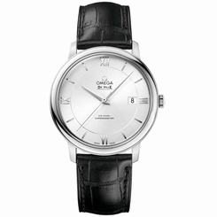 OMEGA MEN'S DE VILLE 39.5MM LEATHER BAND AUTOMATIC WATCH 424.13.40.20.02.001