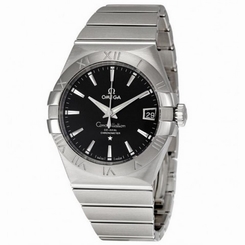 OMEGA MEN'S CONSTELLATION 38MM STEEL CASE AUTOMATIC WATCH 123.10.38.21.01.001