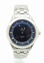 Omega Seamaster Gent's Blue Dial Stainles steel 120 Multifunction Digital Quartz