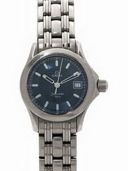 Used[C] Watch Women OMEGA Seamaster 120m 2581.81 (2581-81) Quartz blue H4U
