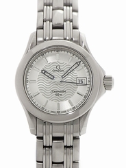  Used[AB] Watch Women OMEGA Seamaster 120m 2581.31 (2581-31) Quartz Silver L9H