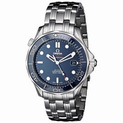 Omega Men's O21230412003001 Seamaster Analog Display Automatic Self-Wind Silver- 639767602075