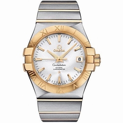 Omega Men's 123.20.35.20.02.002 Silver Dial Constellation Watch