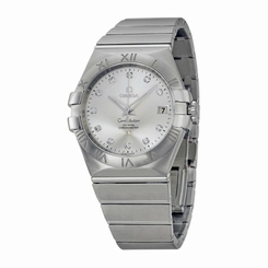 OMEGA MEN'S CONSTELLATION 35MM STEEL CASE AUTOMATIC WATCH 123.10.35.20.52.001