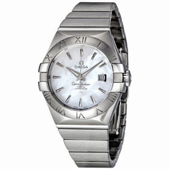 Omega Women's 123.10.31.20.05.001 Constellation White Mother-Of-Pearl Dial Watch