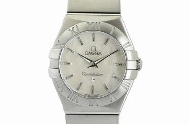 Pre-Owned Omega Constellation Brushed Women's Wristwatch 123.10.24.60.05.001,MR 7612586177248
