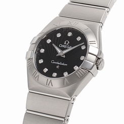 Used Watch Omega Constellation Brushed Quartz 123.10.27.60.51.001 quartz N1T