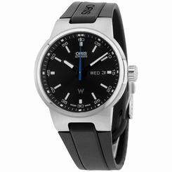 Oris Williams F1 Autoamtic Black Dial Silicone Strap Men's Watch 73577164154RS