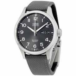 Oris Black Dial Stainless Steel Men's Watch 75276984063TSGRY