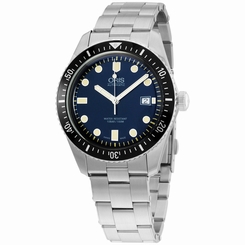 Oris Automatic Blue Dial Stainless Steel Men's Watch 73377204055MB