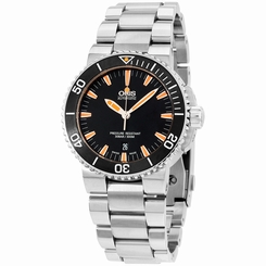 Oris Aquis Black Dial Stainless Steel Men's Watch 73376534159MB