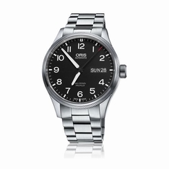 NEW ORIS 75276984164 BIG CROWN ProPilot DAY DATE 752 7698 4164 STAINLESS STEEL