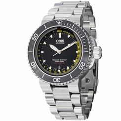 Oris Aquis Depth Gauge Automatic Black Dial Steel Men's Watch 73376754154MB