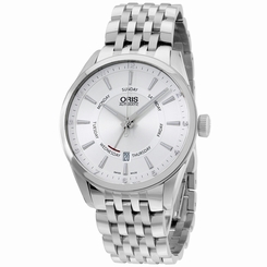 Oris Artix Silver Dial Stainless Steel Men's Watch 75576914051MB