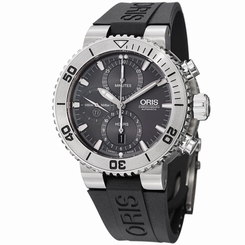 Oris Divers Analog Display Swiss Automatic Black Men's Watch 67476557253RS 845960036160