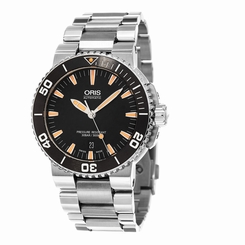 Oris Men's 73376534159MB Divers Analog Display Swiss Automatic Silver Watch