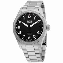 Oris Automatic Black Dial Stainless Steel Men's Watch 75176974164MB