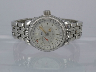 Rare Swiss Oris Big Crown Pointer Date SS dressing watch HK 1997 Limited 250pcs