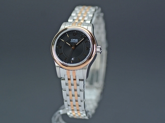 Pre-Owned/Never Used ORIS Classic SS Womens AT Watch 01 561 7650 4334 0781463,MR 845960056953