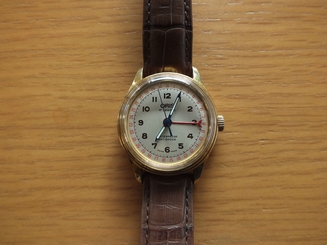ORIS POINTER DATE 17 JEWEL MANUAL WIND FULL WORKING ORDER INTERESTING WATCH