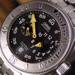 Authentic Oris Diver Big Crown Ref.7502 Regualtor Automatic Mens Wrist Watch