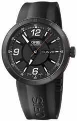 Oris TT1 Day Date Automatic Black Dial Watch 01 735 7651 4764-07 4 25 06B 845960033534