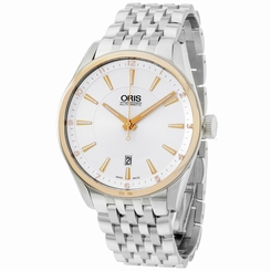 Oris Silver Dial Stainless Steel Men's Watch 73376426331MB