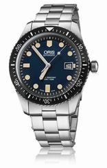 NEW ORIS HERITAGE DIVERS SIXTY-FIVE 42MM DARK BLUE DIAL BRACELET 733 7720 4055