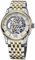 Oris Automatic Artelier Skeleton Mens Watch (0173476704351-0782178)
