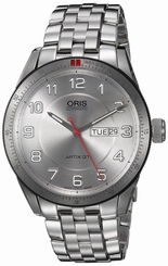 Oris Men's 'Artix GT' Swiss Stainless Steel Automatic Watch Color:Silver-... New