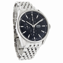  Oris Atrix Mens Black Dial Swiss Automatic Chrono Watch 67476444054MB