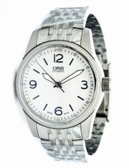 Oris Big Crown Swiss Team Hunter Steel Automatic Mens Watch 01 733 7649 4031