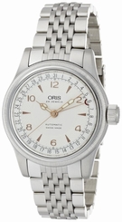 New ORIS Big Crown All SS Silver Dial Men's Automatic Watch 754 7543 4061M, MR